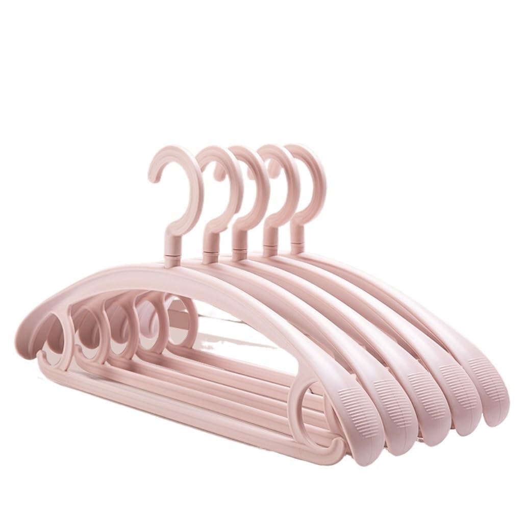 10 Uds. Perchas De Plástico Resistentes, Perchas Gruesas Antideslizantes De Hombro Ancho para Trajes, Pantalones, Chaquetas, Camisas para Sudadera(F)