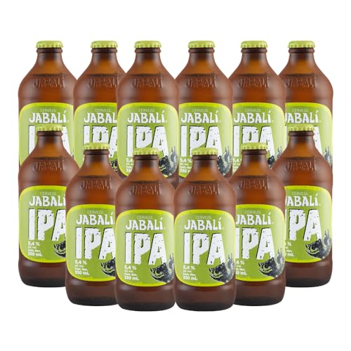 Reviews de Juegos básicos para preparación de cerveza artesana - solo los mejores. 46 Cerveza Jabalí IPA 12 Botellas de 330ml