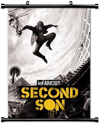 Infamous: Second Son Game Fabric Wall Scroll Poster (16x23) Inches