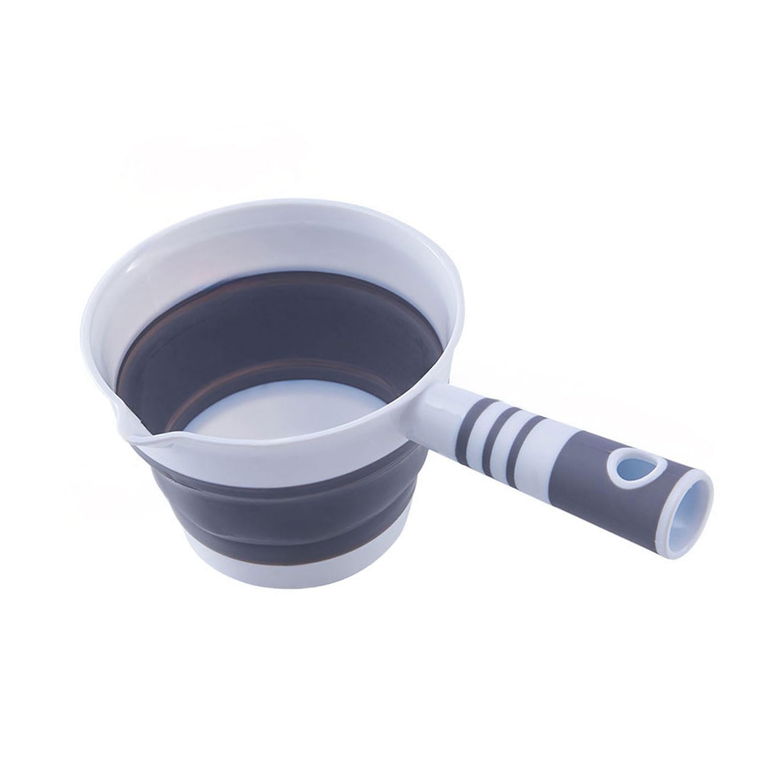 HDOYTXXM Child Friendly Bathing Tool with Ergonomic Handle Dishwasher Safe Thickened Foldable Water Dipper Household Essential Portable Foldable Scoops Sturdy Thickened