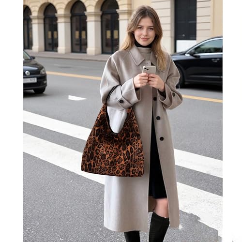 Bolso Tote Leopardo para Mujer Gran Capacidad miniatura 2