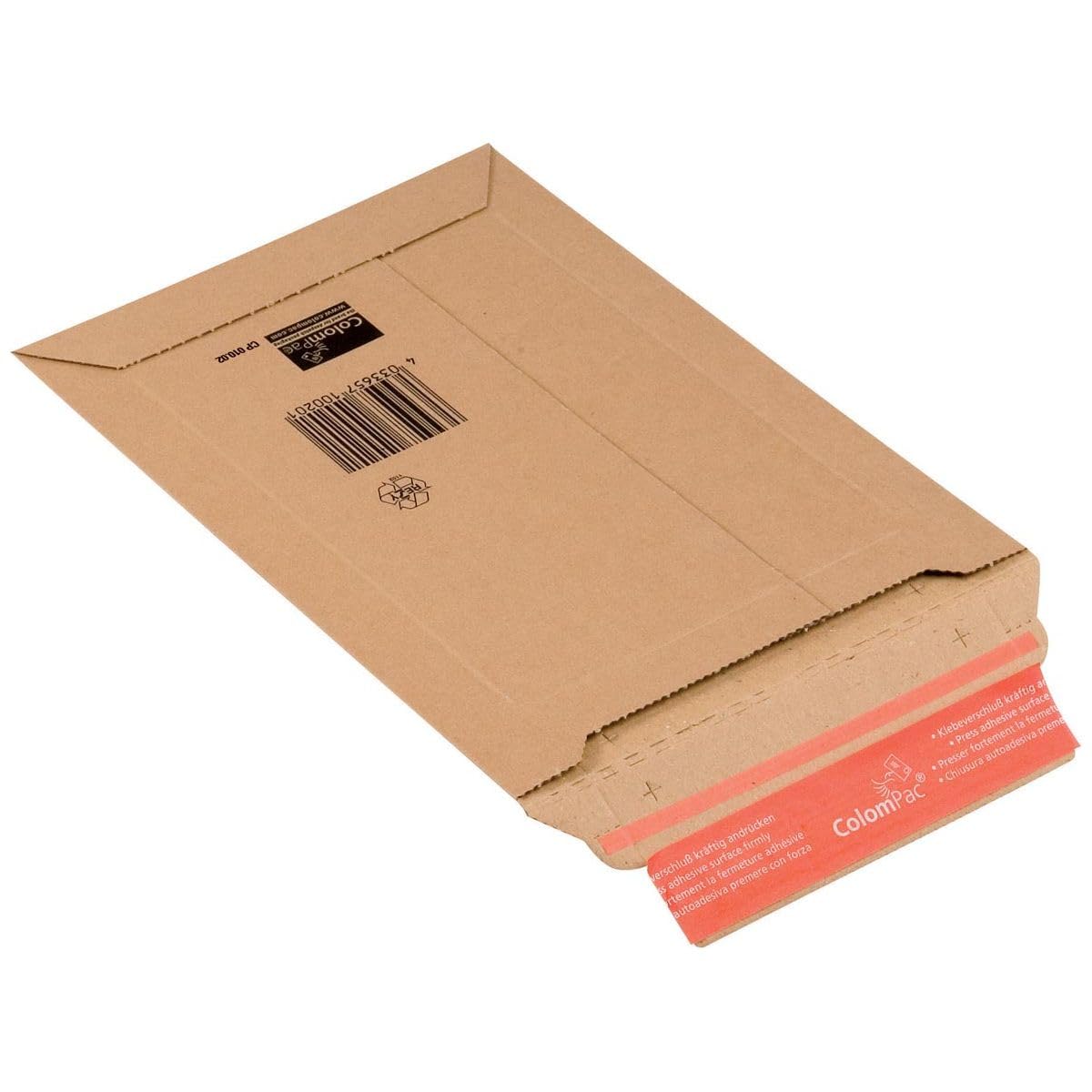 Colompac 225313 - Extra Stiff Cardboard Envelope 180X27X50 A5-20 Units