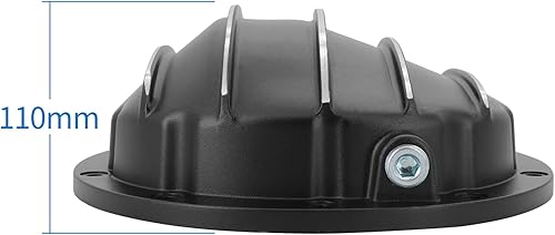Miniatura 7 de Tektall Cubierta diferencial de 10 pernos de 8.5 y 8.6 pulgadas, cubierta de diferencial de engranaje de anillo de repuesto de aluminio fundido para