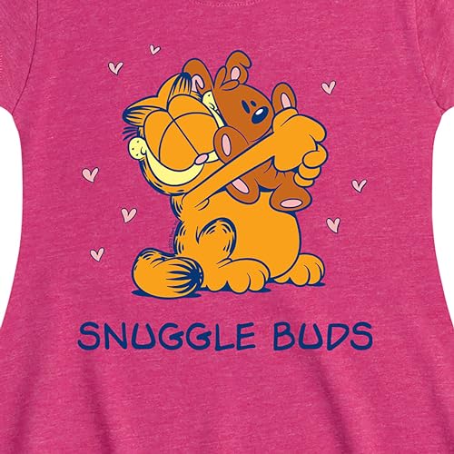 HYBRID APPAREL - Garfield - Snuggle Buds - Toddler & Youth Girls Fit & Flare Dress2