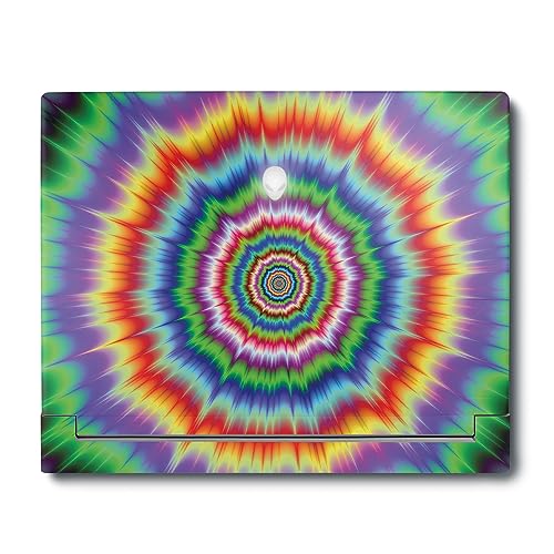 Image of MightySkins Skin Compatible with Alienware X16 R1 (2023) Full Wrap Kit - Vibration | Protective, Durable, and Unique Vinyl Decal wrap Cover | Easy to Apply & Change Styles | Made in The USA