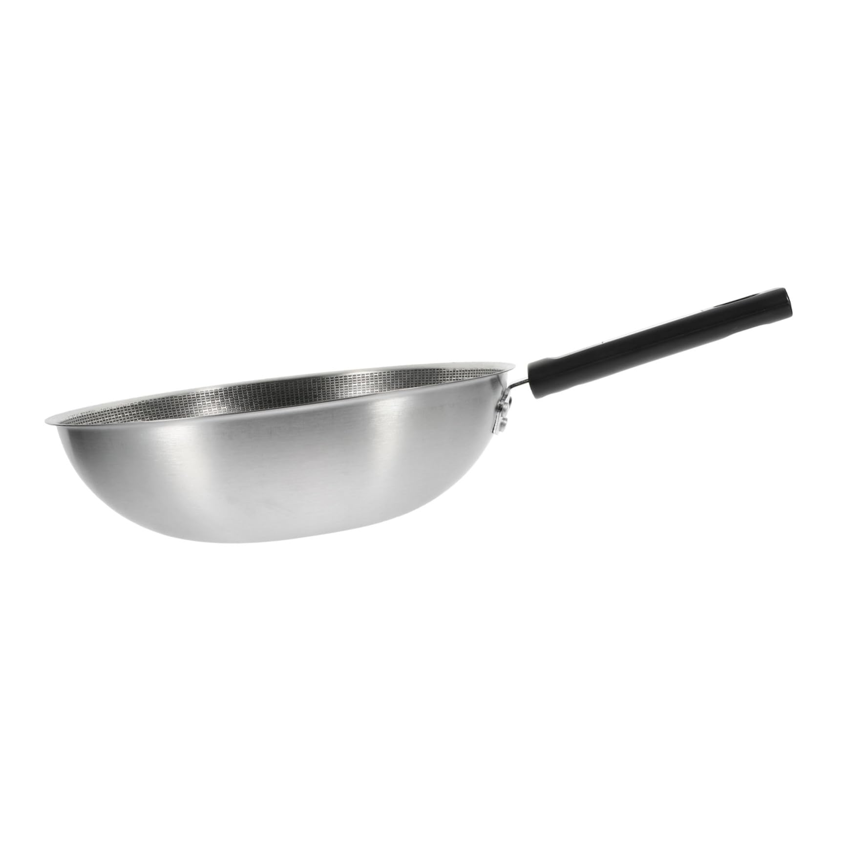 Toyvian Padella Antiaderente Nido D'ape in Acciaio Inox Manico Ergonomico e Fondo Piatto per Cucina Domestica Sicura e Facile da Usare