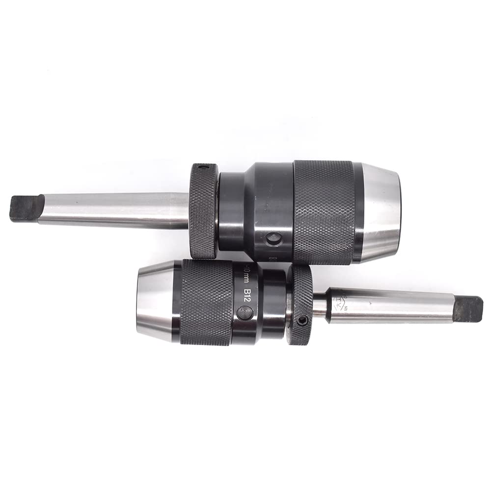 1 juego de portabrocas autoajustable MORSE MT2 MT3 JT6 de 1 a 13 mm y 1 a 16 mm for máquina perforadora, portabrocas cónico(MT3 JT6(1MM-13MM))