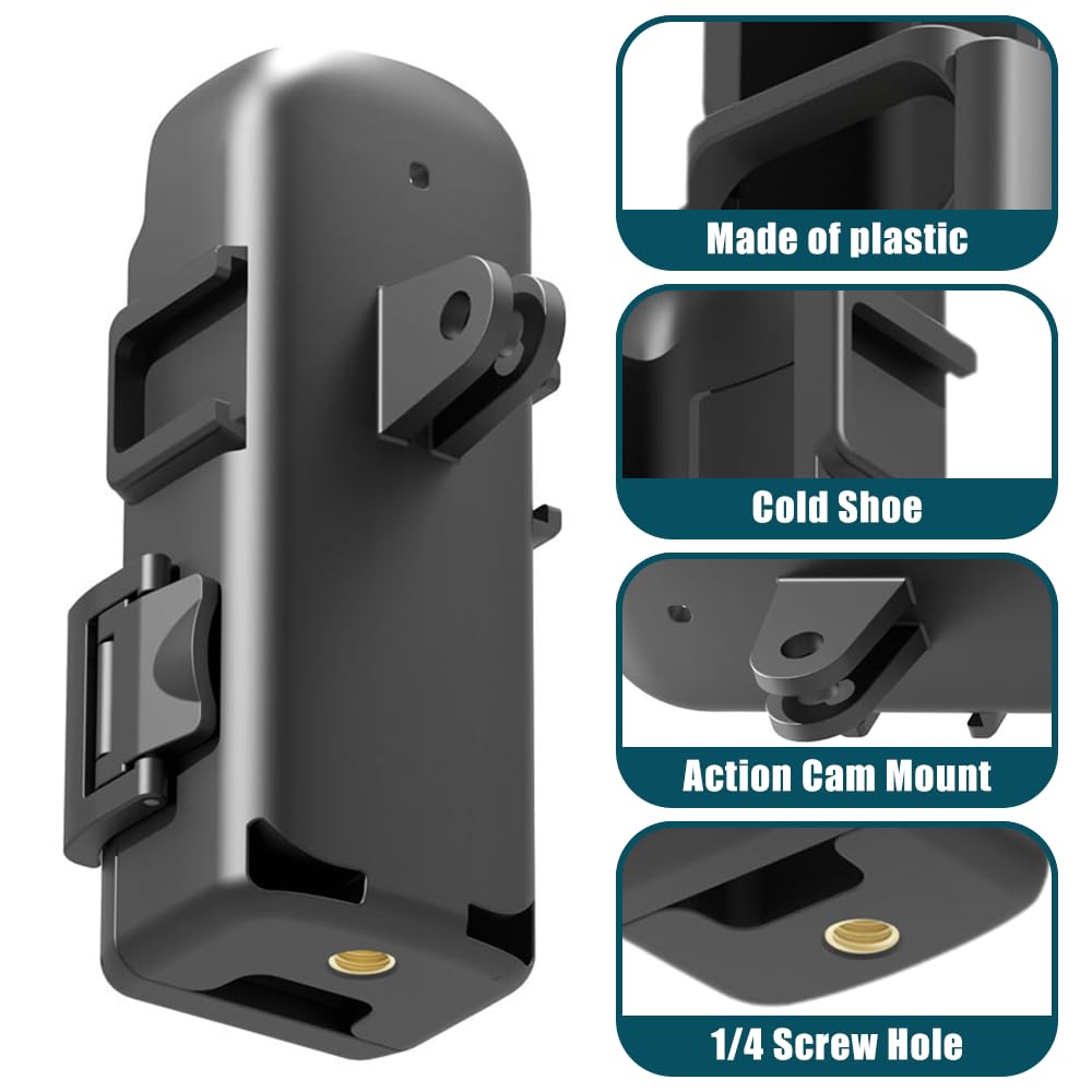 Staffa Per DJI OSMO Nano - Adattatore Di Espansione Per Riprese Verticali E Orizzontali, Cage Protettiva, Compatibile Con Accessori