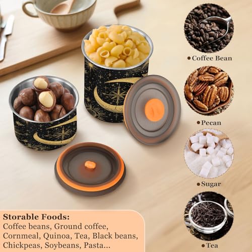 Canister de Café Hermético de Acero Inoxidable 30oz miniatura 5