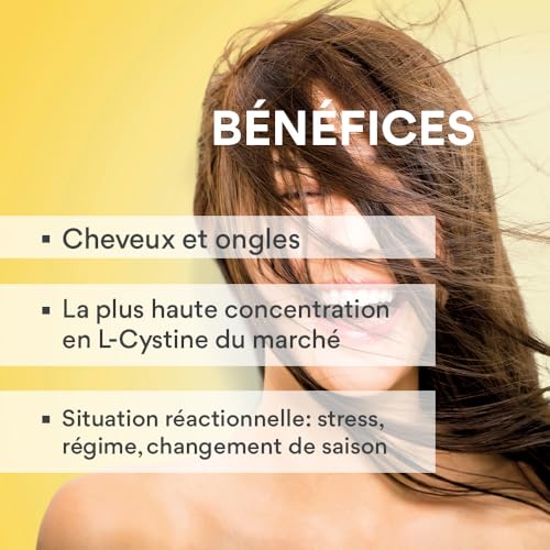 Cystiphane Fort résistance du cheveu et repousse ongles Bailleul