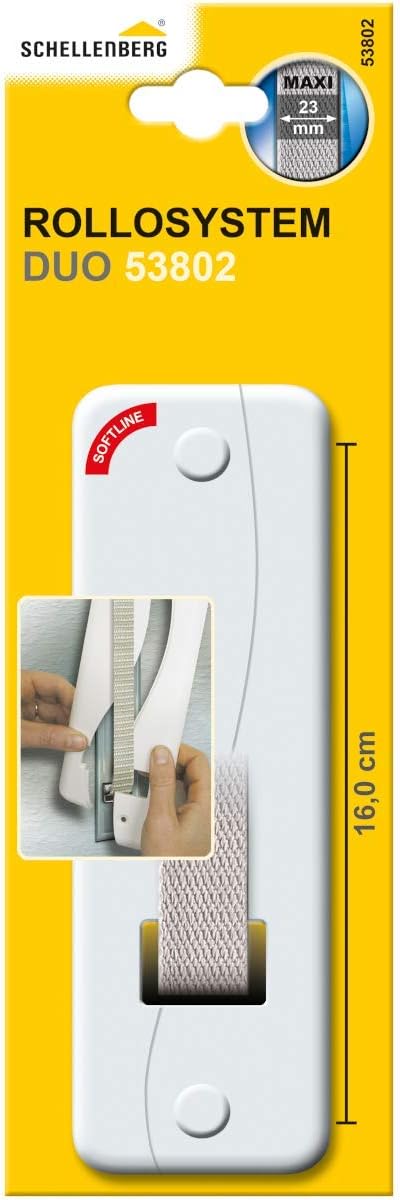 Schellenberg53802 Duo Winder Cover Plate White