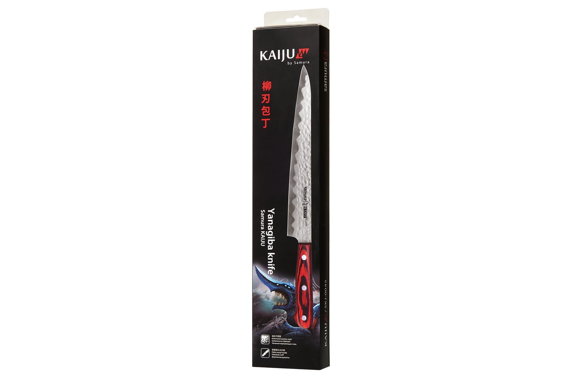 Samura Kaiju - Coltello giapponese Yanagiba, da cucina, professionale, 240 mm