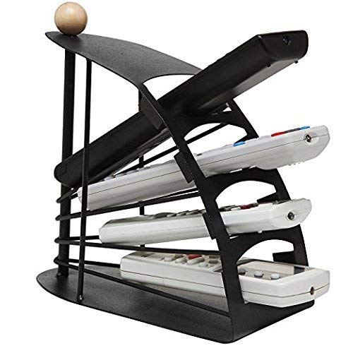 Cyrox Remote Control Storage Holder Black Basket | Tv Air-Conditioner Remote Control Storage Holder Organizer Stand (B0B1MZC3FM) Amazon Price History, Amazon Price Tracker