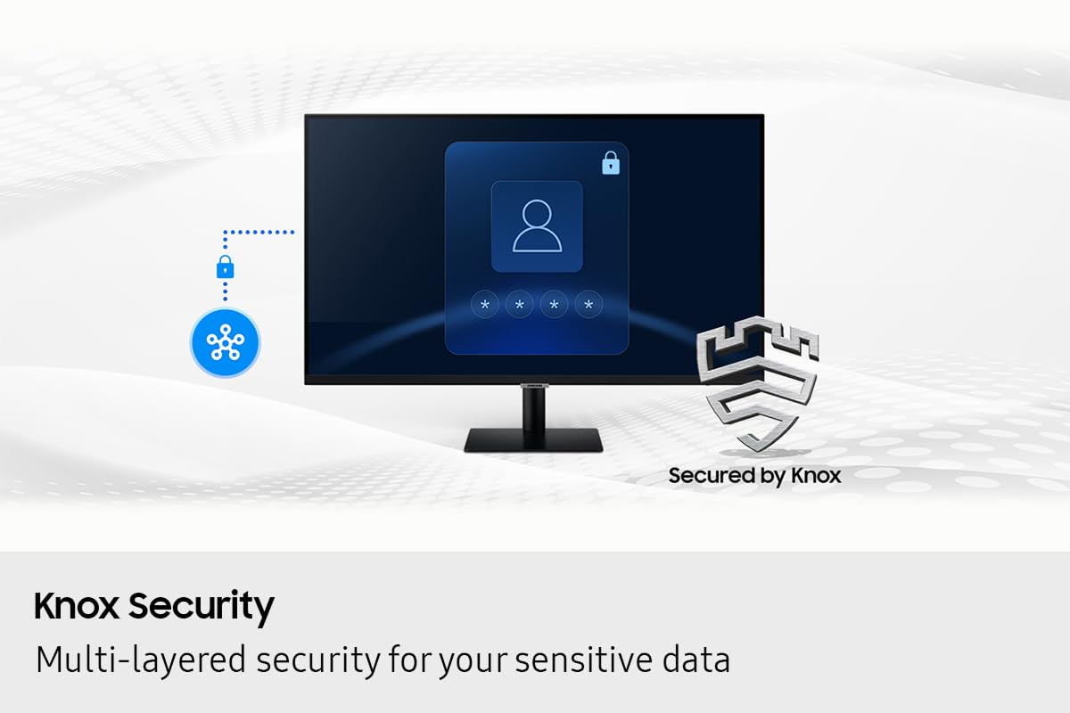 Samsung LS32FM702UUXXU 32" 4K Ultra HD HDR10 Smart Monitor with Speakers - 3840x2160, USB-C, HDMI, WiFi, Bluetooth, Smart Hub for TV streaming, Catch Up Apps and Gaming Hub — view 11