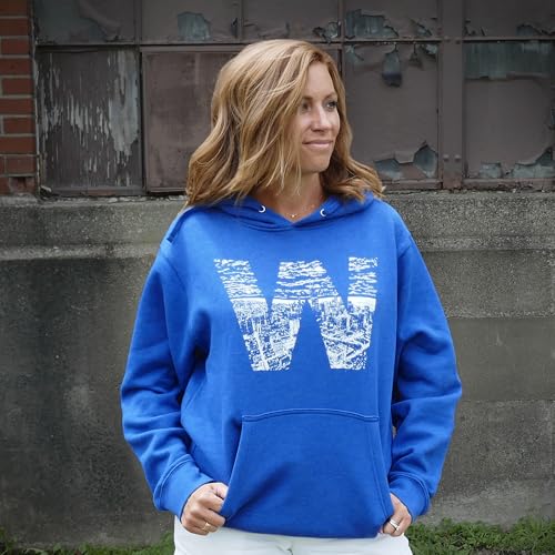 SCOBAR Hand-drawn W Skyline Hoodie, Printed in USA2