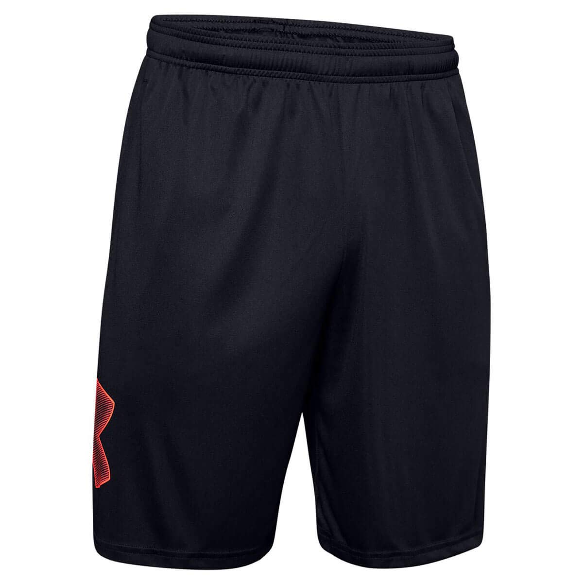 Under Armour Mens Tech - Pantalón corto para hombre - 1306443, Medium, Black (002)/Beta Red