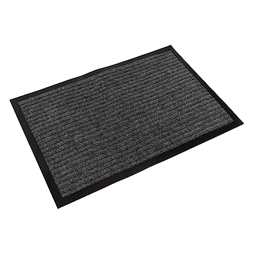 Mat à porte intérieur machine lavable - Tapis de sol absorbant et antidérapant 2pcs - 6