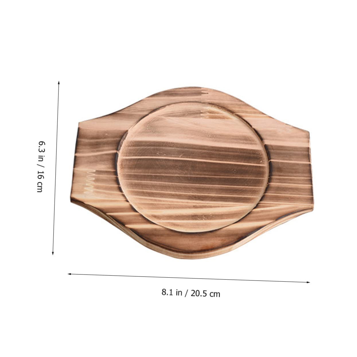 Amosfun 10st Schale Aus Stein - Schüsselmatte Aus Stein Rundes Tablett Tischsets Für Den Esstisch Essmatte Topfuntersetzer Für Heiße Untersetzer Topfhalter Kreistablett Rührschüsseln Holz