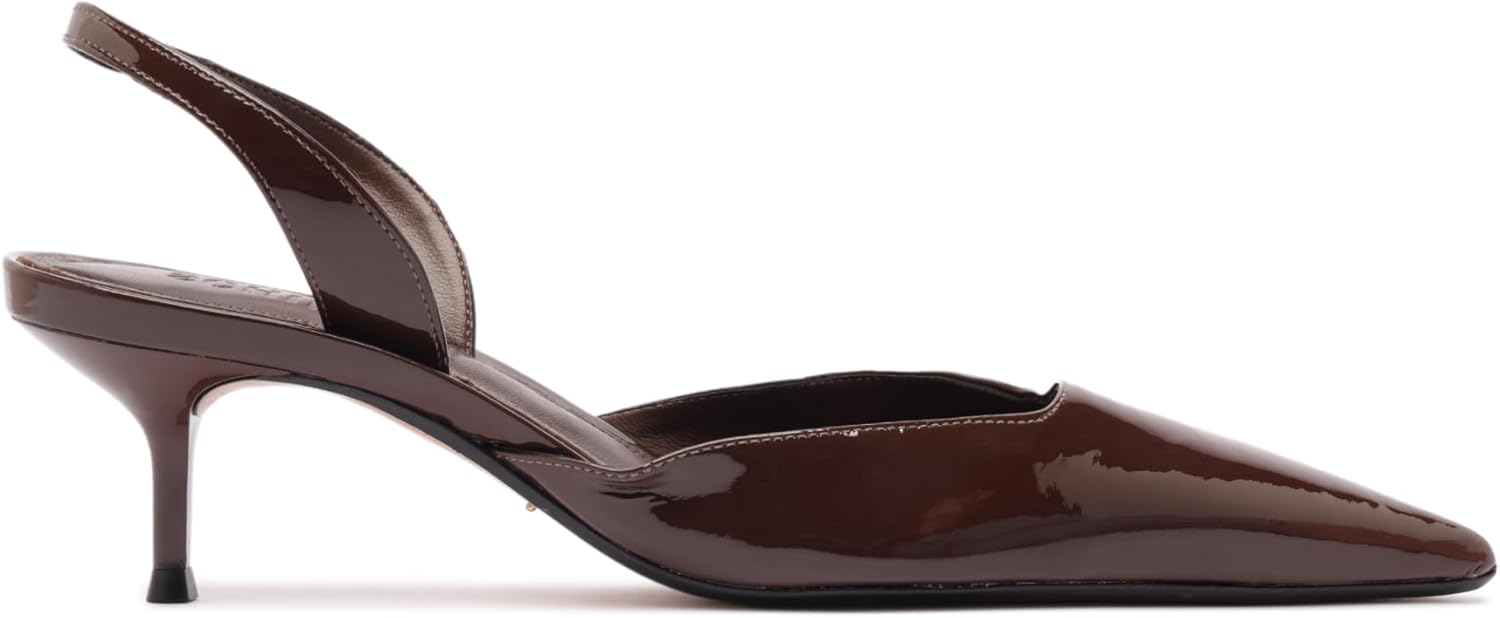 Schutz Womens Paola Mid Slingback Pump - Image 6