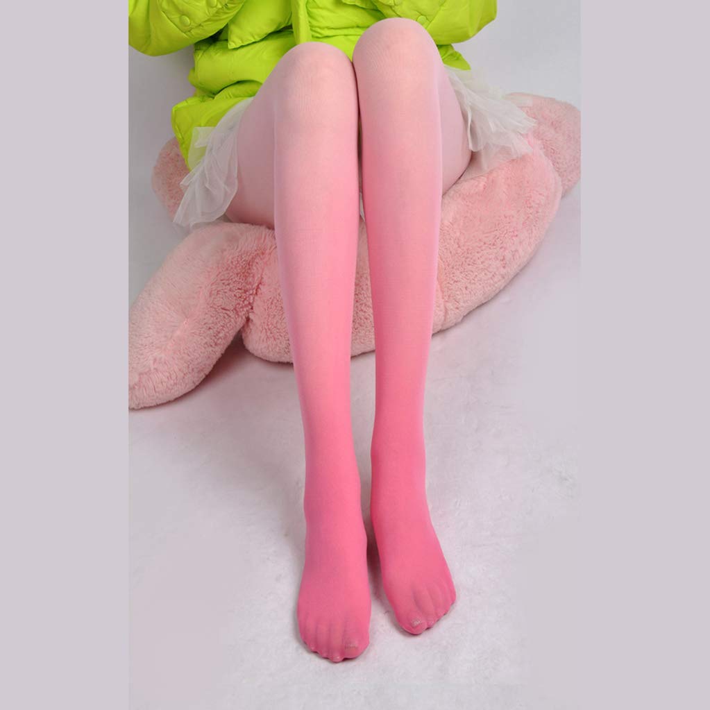 Calcetería para Mujer: Pantimedias, Medias reforzadas de Longitud Completa, Pantimedias Suaves de Color sólido Semi Opaco, Cosplay de Entrenamiento y Uso