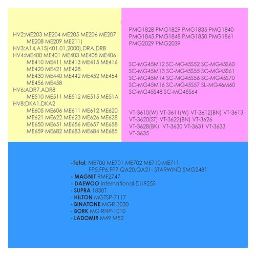 DEYIN Cuchilla for picadora de Carne, Cuchilla for picadora, repuestos for electrodomésticos de Cocina HV2,3,4,6,8 ME420 ME650 - imagen 2