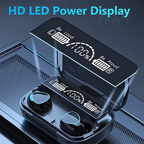 Image of VEROX True Wireless Earbuds with Power Bank Inbuilt Upto 200hrs Play Time Bluetooth 5.1 IPX7 Sweat-Proof Wireless Headphones, Stereo Audio, Touch Control TWS with Fast Charging