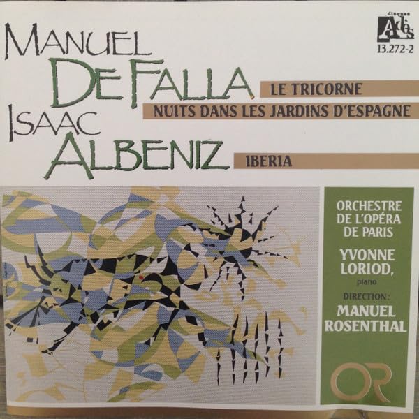 Le Tricorne - Nuits Dans Les Jardins D'Espagne - Iberia [Audio CD]