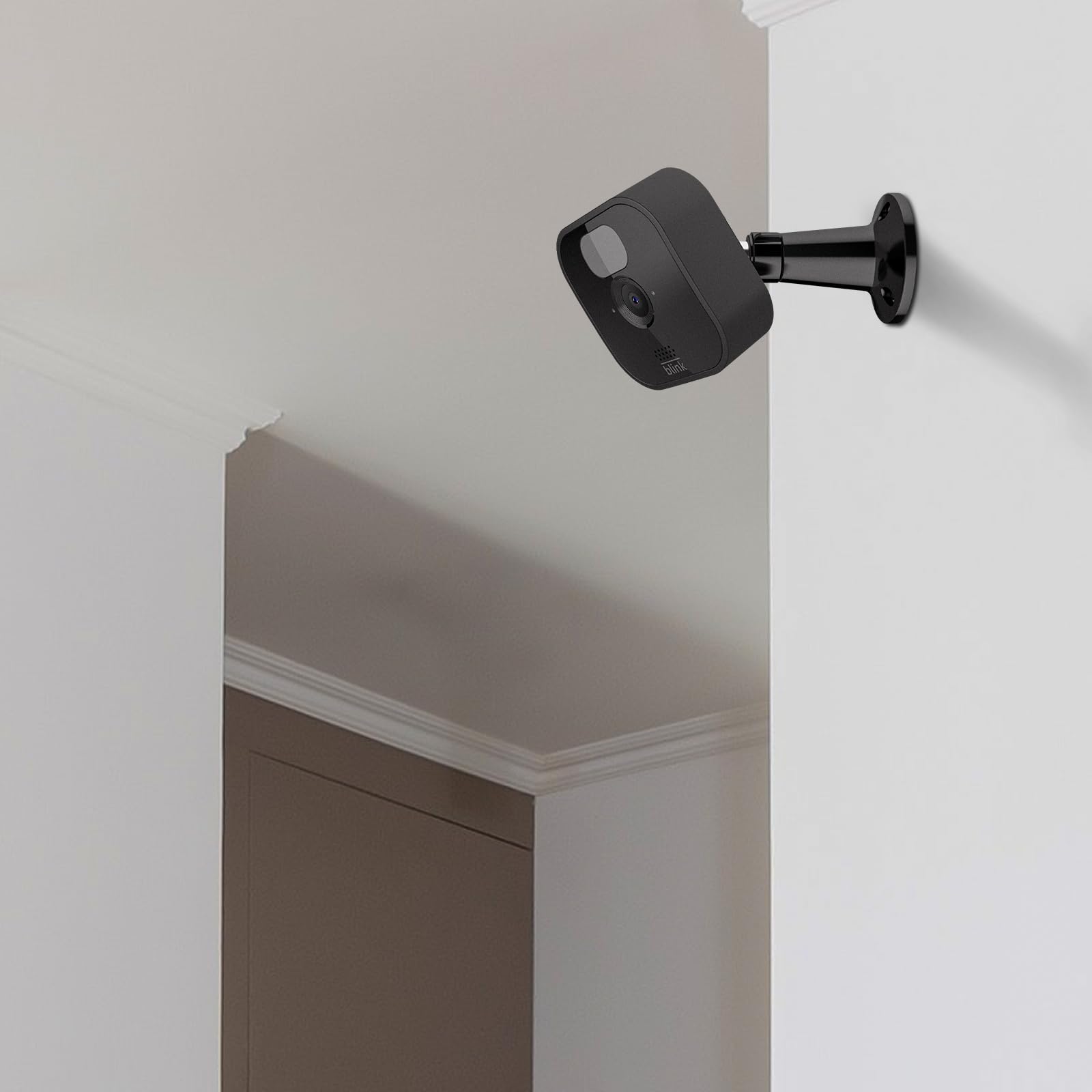 Supporto per telecamera Blink, supporto da parete regolabile per la telecamera Blink Outdoor (3ª generazione)/ Blink Outdoor 4 (4ª generazione)/ Blink Indoor/ Blink Mini 2/ Blink XT/ XT2 (Nero, 2
