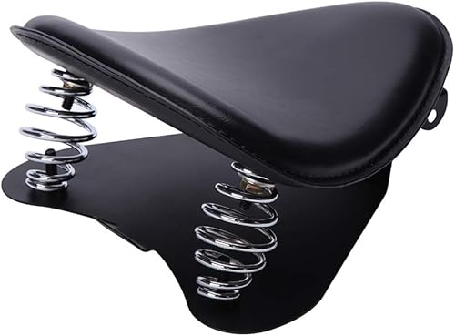 Miniatura 5 de Kit de soporte de montaje de placa base de asiento de resorte negro personalizado para Sportster XL1200 883 48 Dyna Softail Fatboy Custom