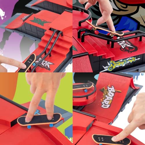 Image of CLA6 Mini Skatepark Kit | Beginner Fingerboard | Complimentary Tools, Wheels and eBook |