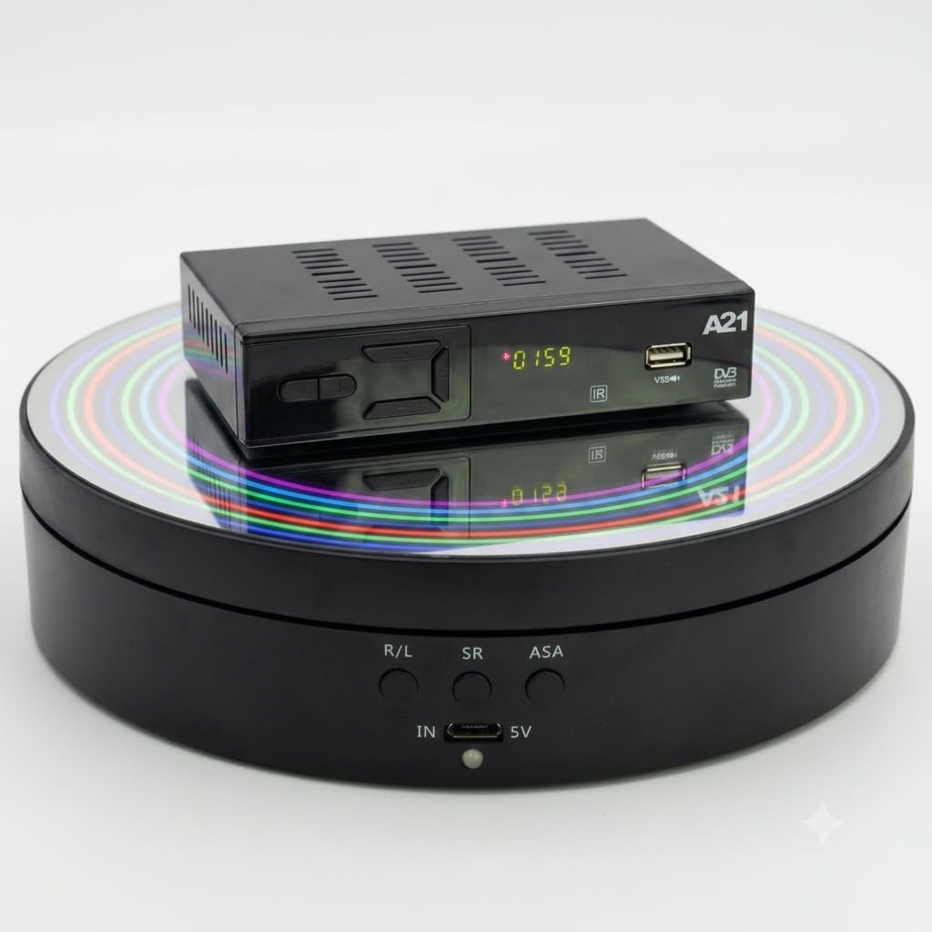 DUETEK A21 HD DVB-S2 Set-Top Box with HDMI and USB Port HD Digital Free to Air Setop Box Record Live Frograms 5G (Not Included WiFi Dongal) Black-picture-19