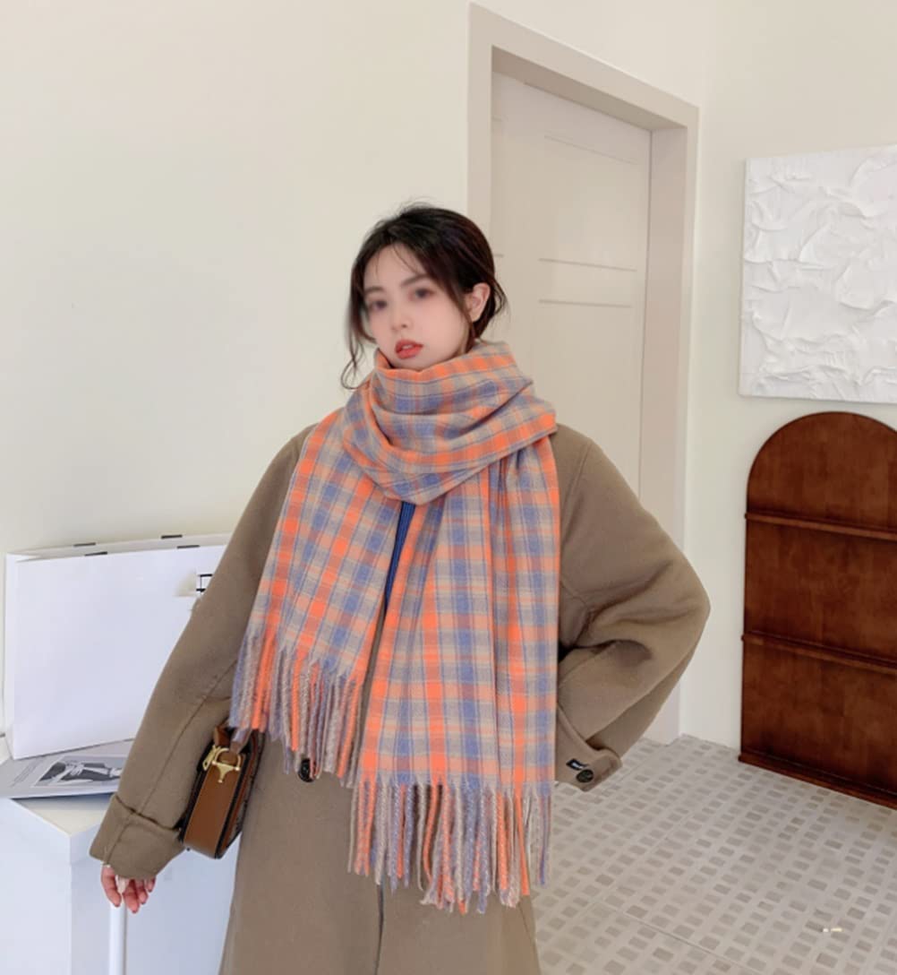 Foulard femmes hiver imitation cachemire anti-frissons écharpe chaude BABO