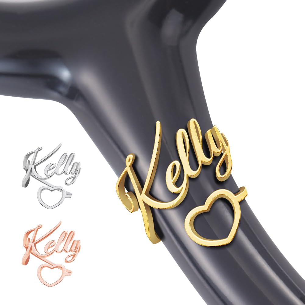 Yoke Style Stethoscope Name Tag Personalized, Custom Stethoscope Charms for Nurses, Stethoscope ID Tag Graduation Nurse Gifts for RN, Doctors