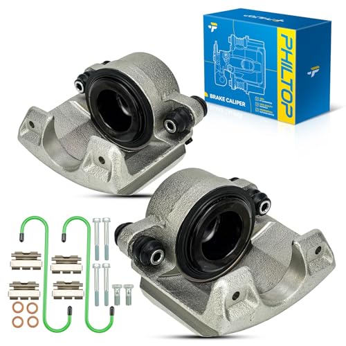 Image of PHILTOP Brake Caliper for 1994-1996 Ford F-150 | Front Caliper for 1994-2002 Ford E-150 Econoline, 1994-1996 Ford Bronco, 1994-2002 E-150 Econoline Club Wagon, 2003 E-150