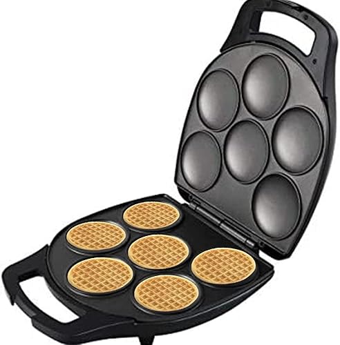 Fabricante eléctrico antiadherente de 6 ranuras Arepa - Perilla de control de temperatura ajustable (1200W)