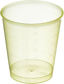 Neolab 0113 2 tazas de polipropileno, 30 ml, color amarillo (paquete de 75)