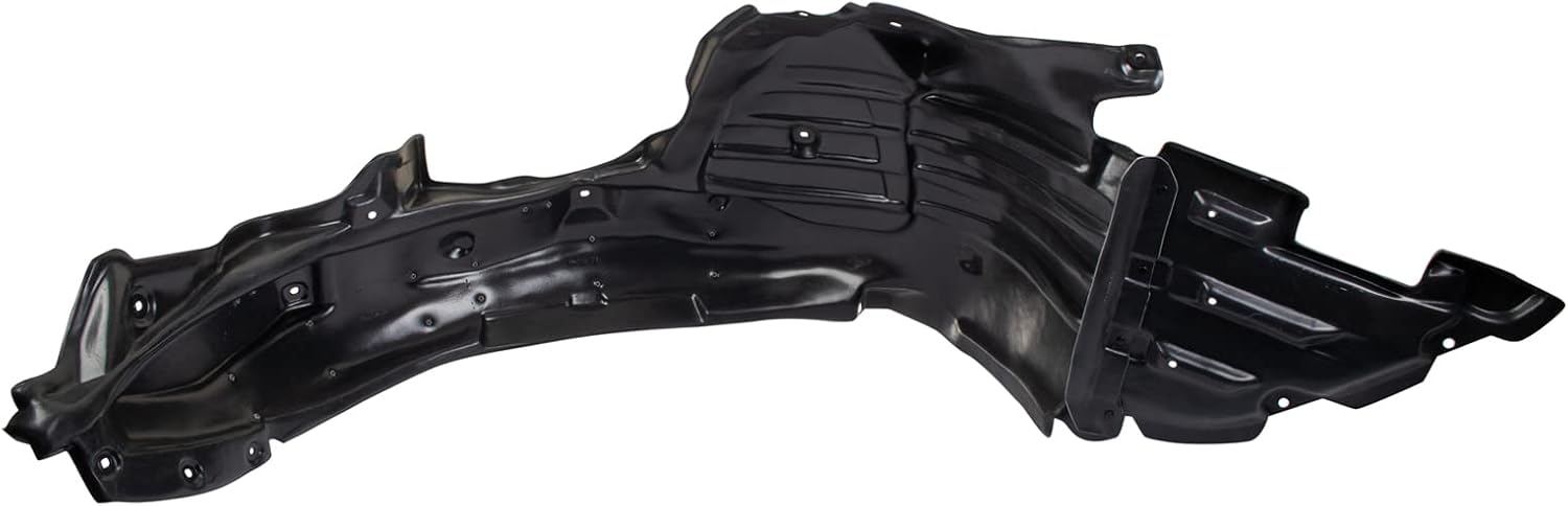 TRQ Front Inner Fender Liner Set Compatible with 2019-2023 Subaru Ascent SU1248136 SU1249136