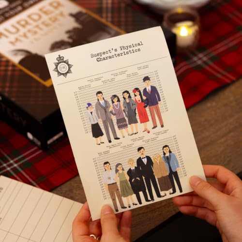 Talking Tables Murder Mystery Juego de Mesa para Adultos miniatura 4