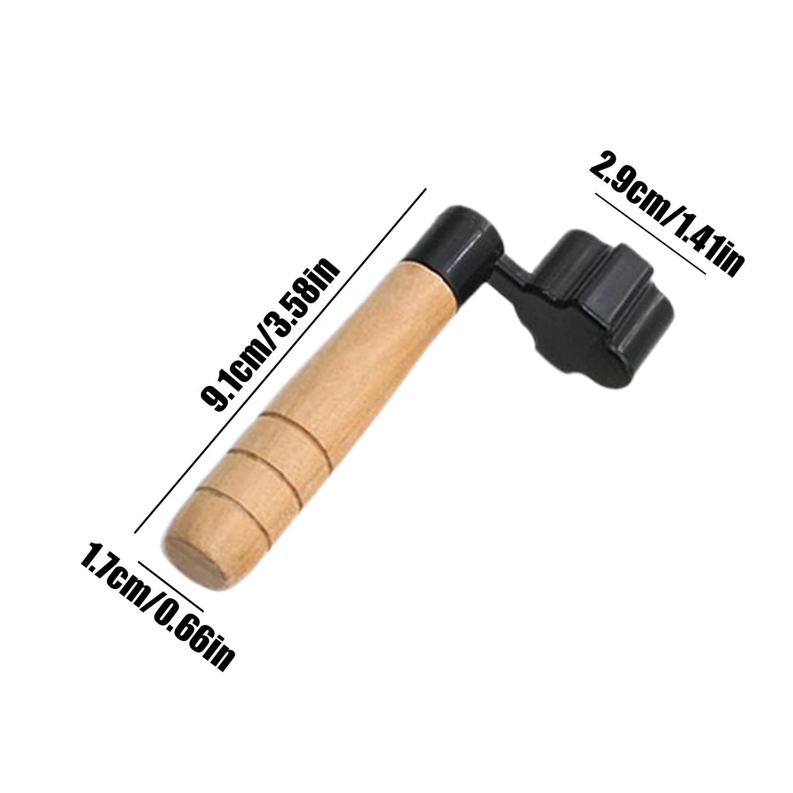 Ergonomic String Winder Guitar Tool, Peg Puller and Tuner Winder, 1 sztuka