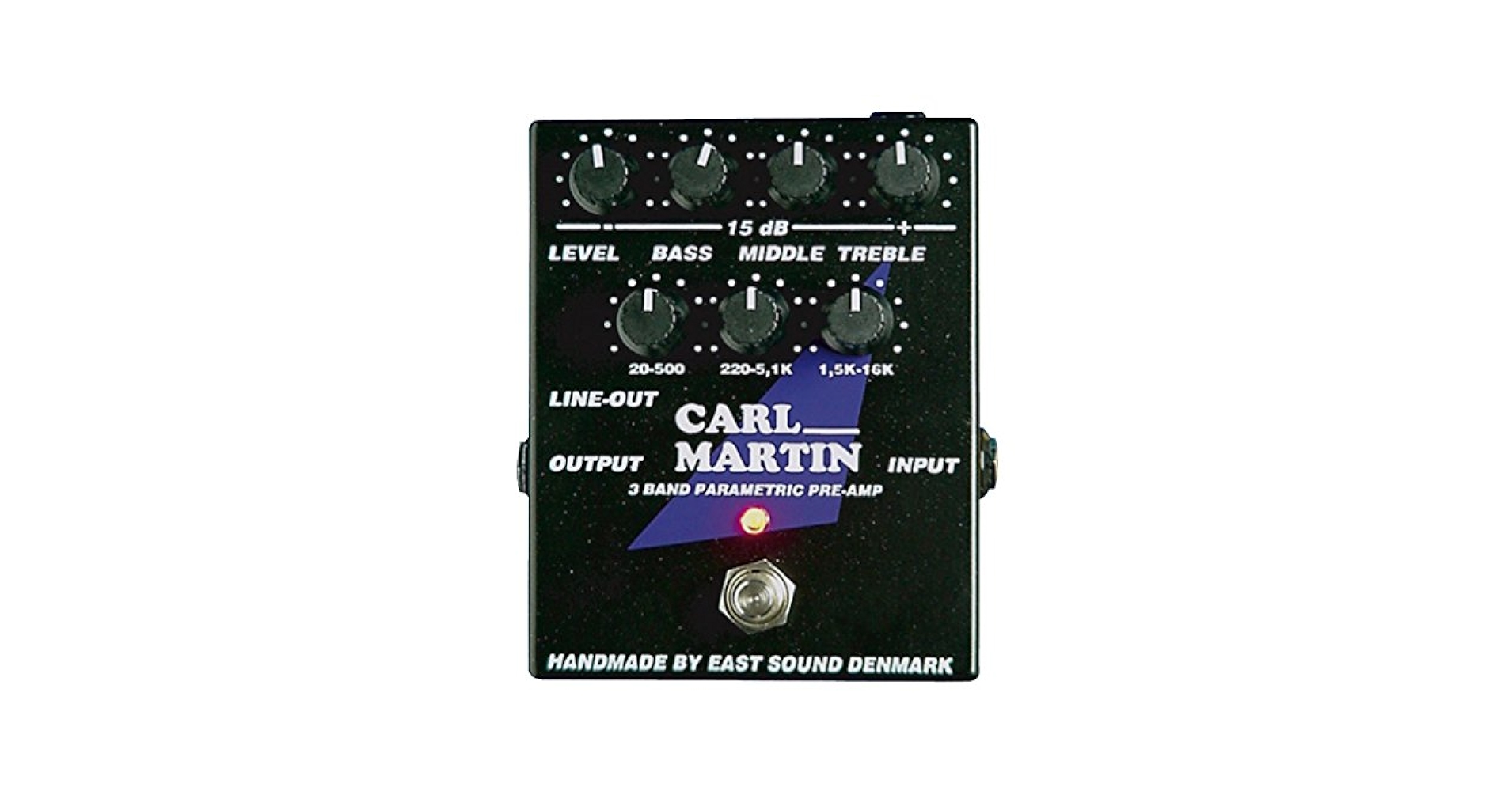ギター CARL MARTIN 3band parametric preamp CARL MARTIN 3BAND PARAMETRIC EQ PRE-AMP（中古/送料無料