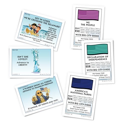 America-Opoly 250th Board Game miniatura 4