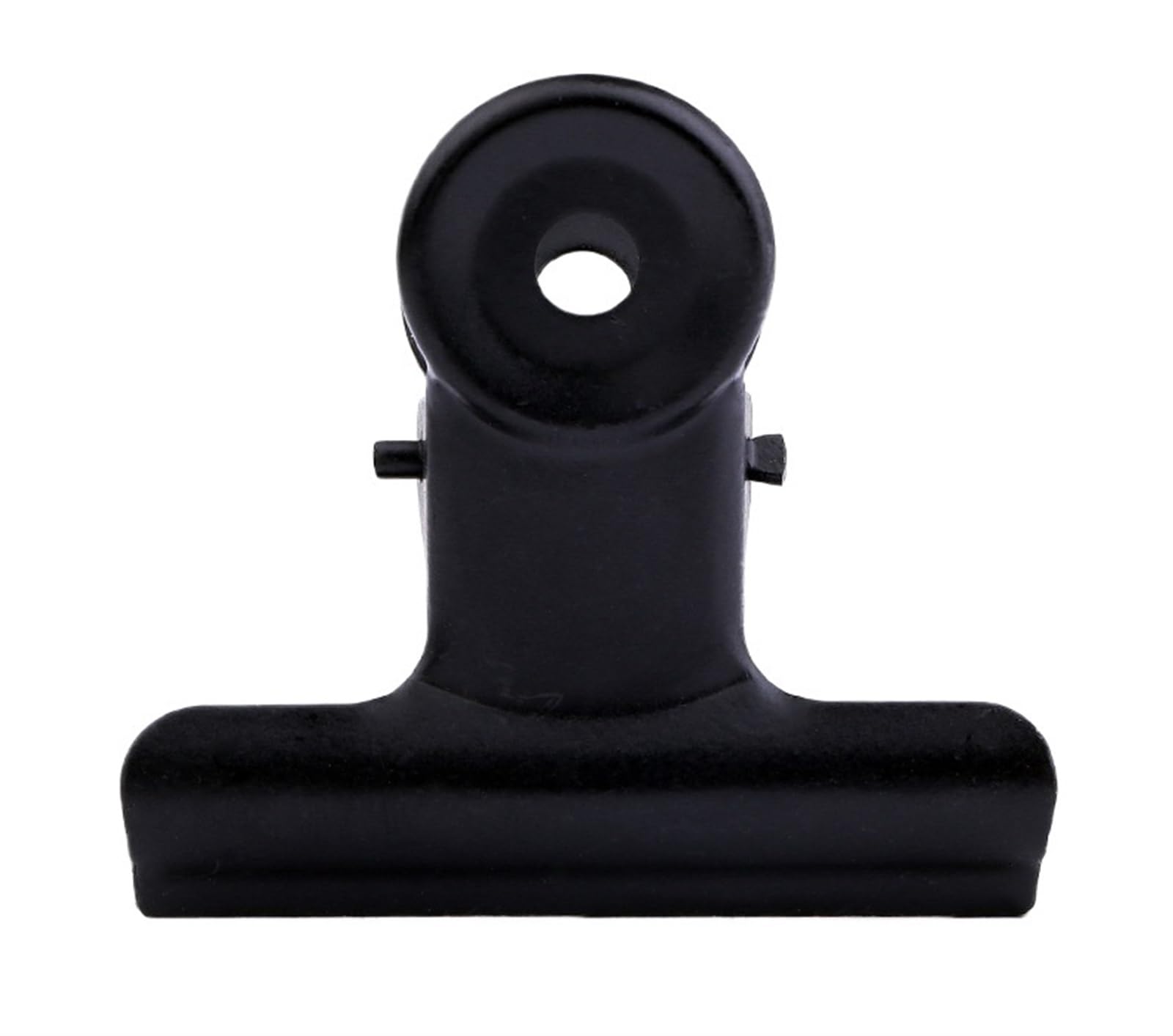 10 sztuk czarny metalowy klips artykuły papiernicze artykuły biurowe spinacz do papieru domowego mocowanie mały klips do książki szkicowanie zacisk deski Cip czarny(63mm)