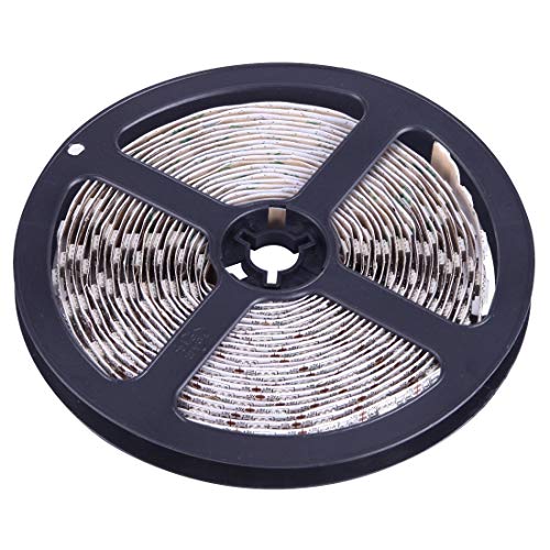 Jodie Bernol Tira de LED 72W 60 LED SMD 5050 TV USB Bare White Board RGB Rope Light, Longitud: 5 m, lámpara DC 5V LED