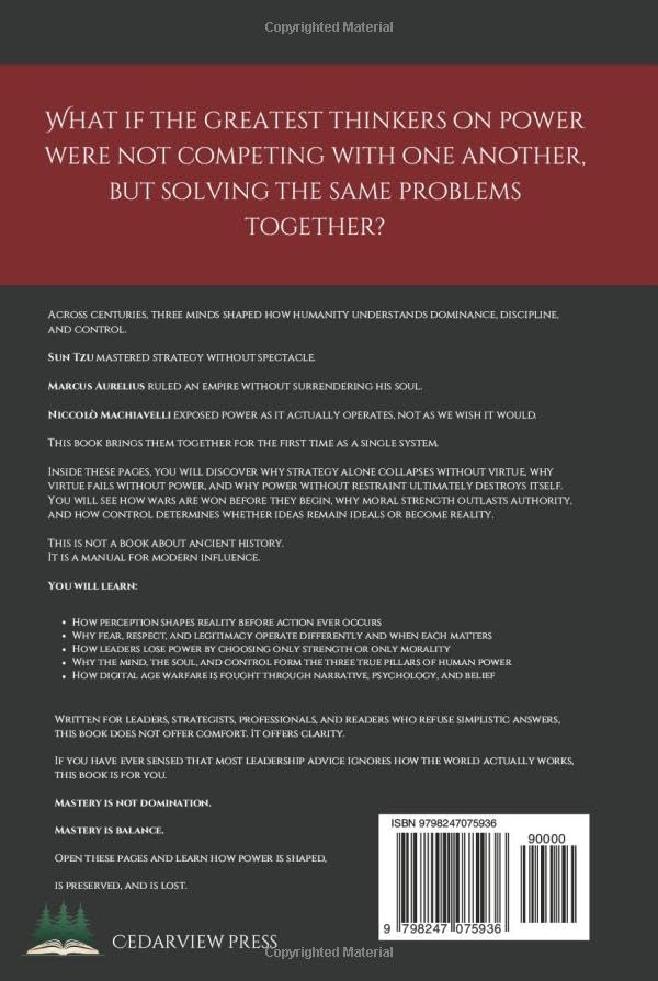 Strategy, Virtue, & Power: The Eternal Philosophies of Sun Tzu, Marcus Aurelius, and Niccolò Machiavelli - Image 2