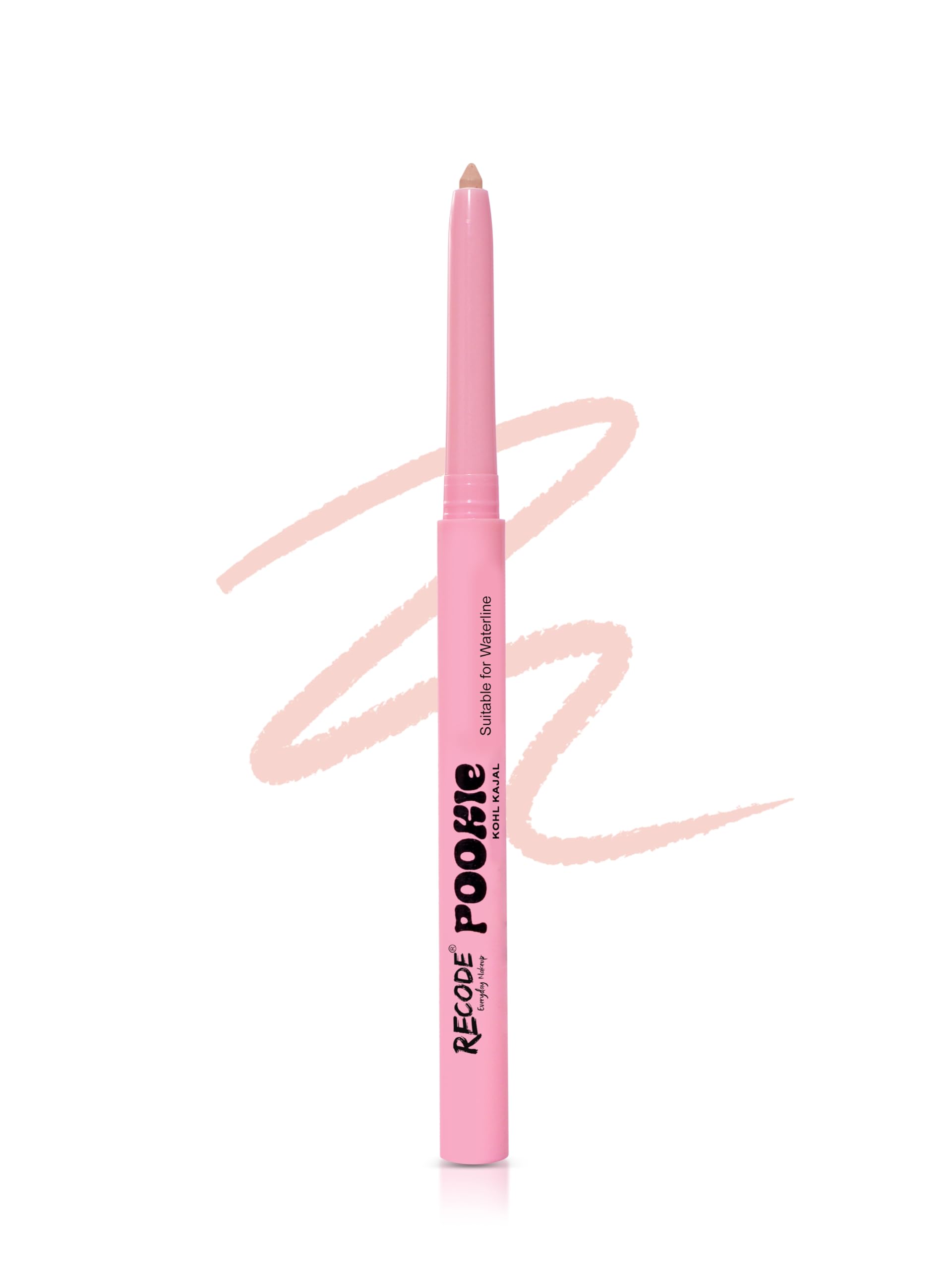 Recode Nude Pookie Kajal 0.3G,Smooth & creamy application,Lightweight,Smudge Proof Kajal,Perfect for everyday makeup looks-picture-33