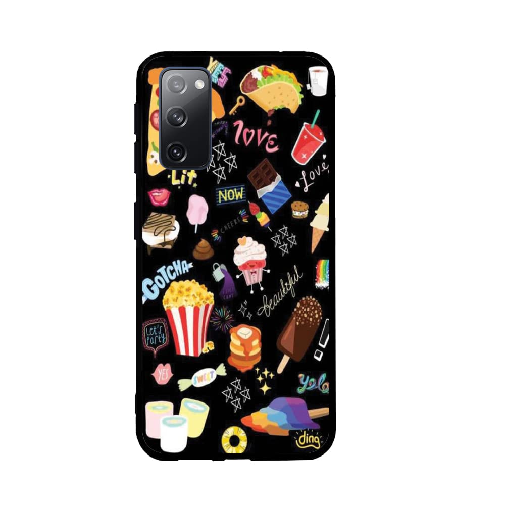 Plus Designer UV Printed Soft Silicone Flexible Back Case Cover Flexible for Samsung Galaxy S20 FE / S20 FE 5G - D369 (B0B1J8VLVQ) Amazon Price History, Amazon Price Tracker