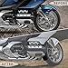 VEISUTOR Front Fender Extender Mudguard Extension for Gold Wing, Extender Front Mudguard for Honda Goldwing GL1800 1800 2018 2019 2020 2021 2022 2023 2024 Accessories