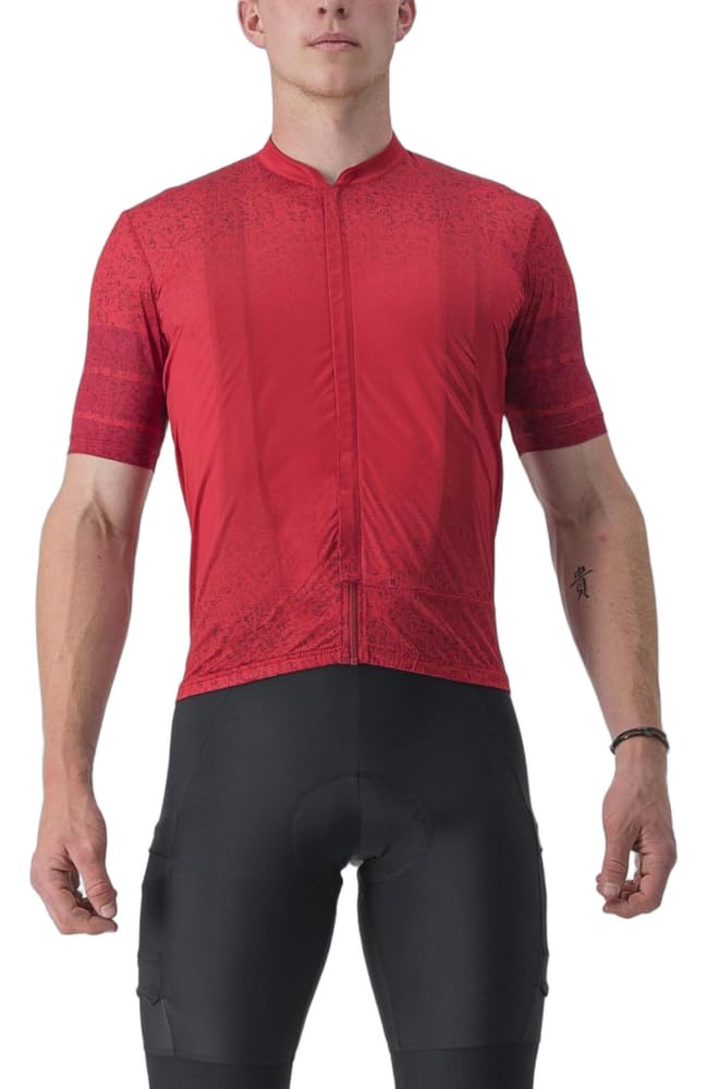 CASTELLI 4523016-611 Unlimited Terra Jersey Men's T-Shirt Dark red L