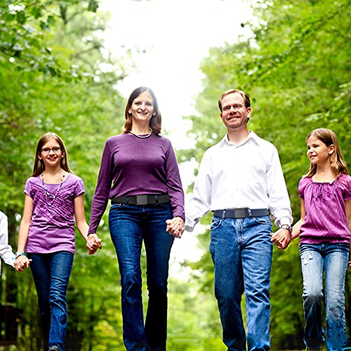 Generic 6 Pack Tactical Military Nylon Belt Plastic Buckle Metal Free Webbing Canvas Belt for Outdoors2