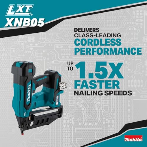 Makita 18V LXT Brushless 16-Gauge Straight Finish Nailer